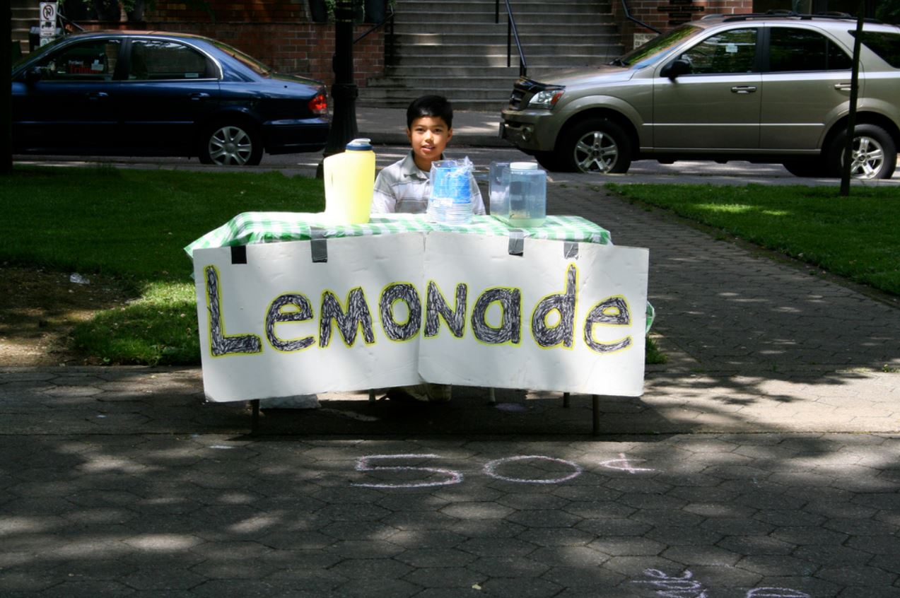 do you have to have permit for a lemonade stand for kids